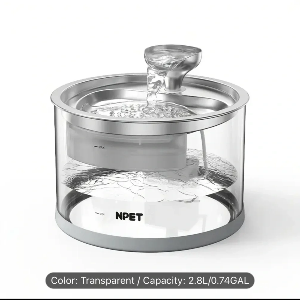 2.8L Automatic Cat Water Fountain-brand new
